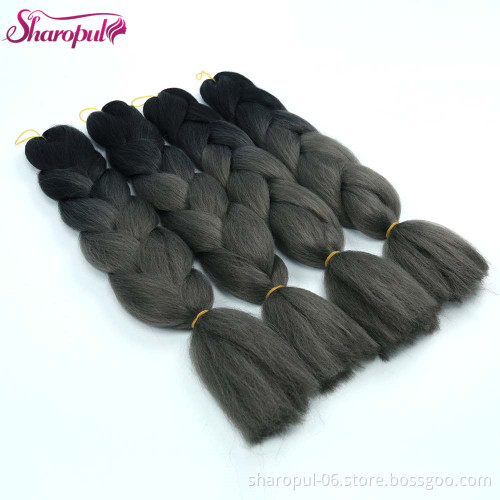 Hot selling High Quality and  reasonable price jumbo braid synthetic hair for crochet braids hair extensions vendor
